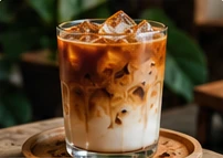 Iced Latte — AI-generated illustrative menu image