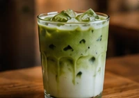 Iced Matcha — AI-generated illustrative menu image