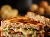 Toasted Panini — AI-generated illustrative menu image